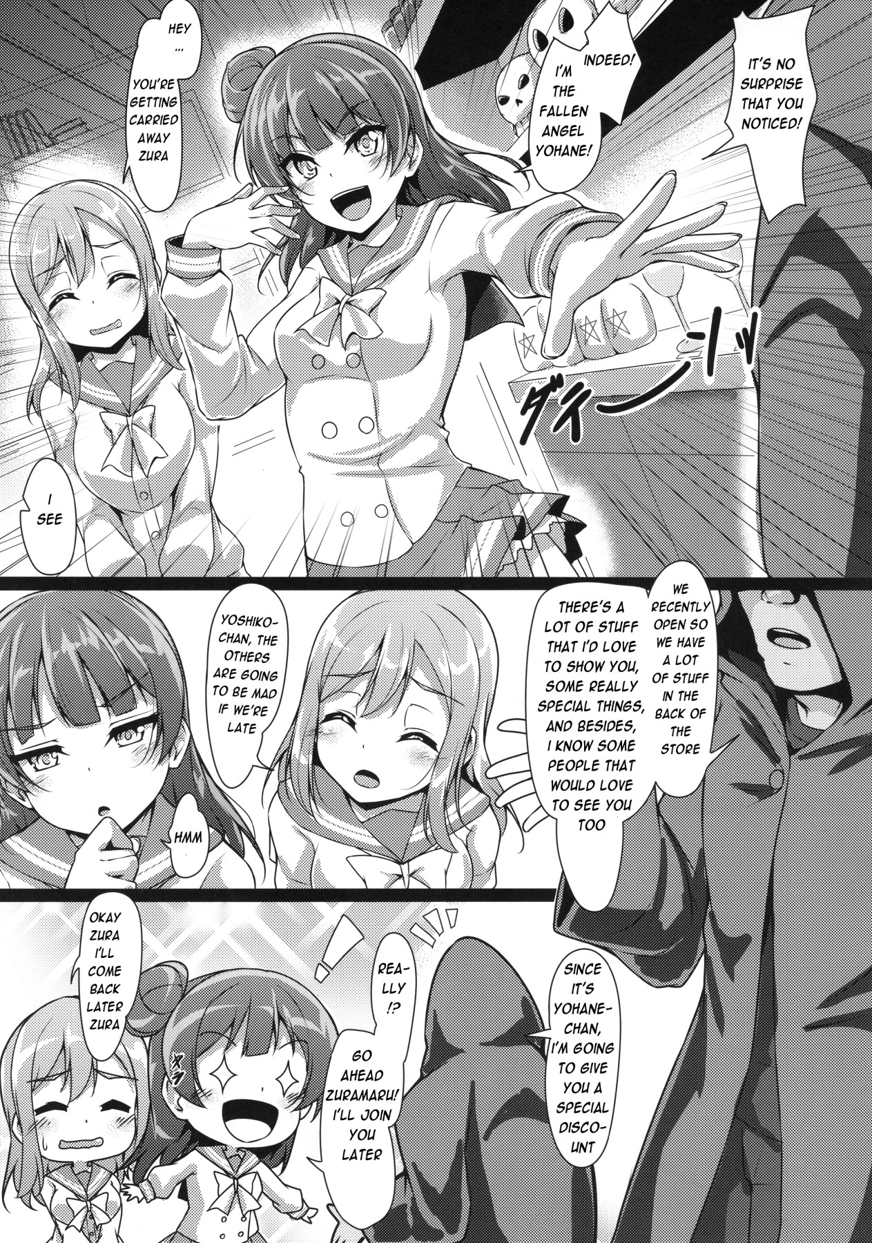 Hentai Manga Comic-YOSHIKAN ~ Fallen Angel Yohane!?-Read-5